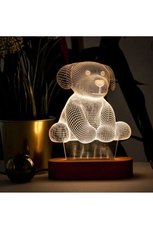 3 D BEBEK ÇOCUK ODASI GECE LAMBASI DEKORU HEDİYELİK LED
